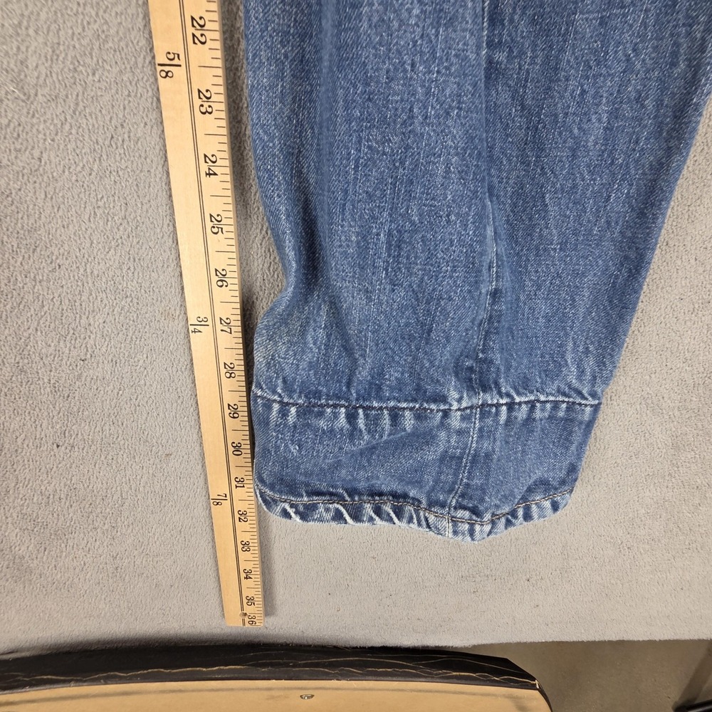 Vintage Levis Engineered Jeans Mens Blue Twisted Button Fly Fits 30x32 - Picture 4 of 16
